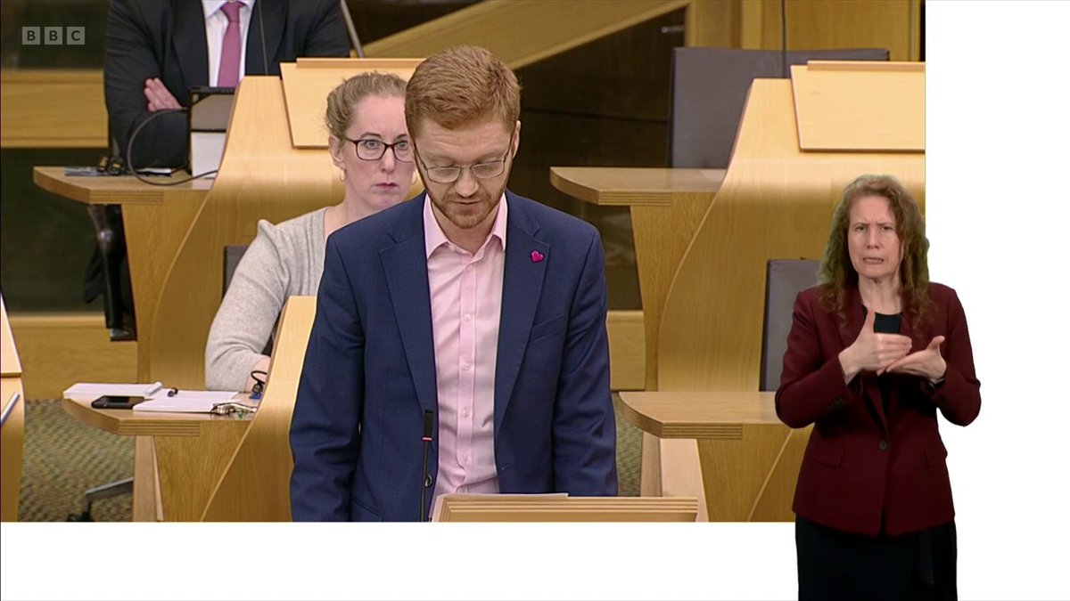 Scottish Greens co-leader Ross Greer says his constituent is among four Scots arrested by the Israeli military. Swinney says he has been in touch with the UK government and will continue contact over the safety of those detained. Follow #FMQs live ➡