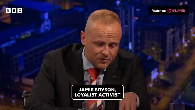 Unionism has had enough - loyalist activist Jamie Bryson says he has backing from political unionism and Orange Order in his objection to Irish language policies Jamie Bryson | #NolanLIVE | BBC iPlayer