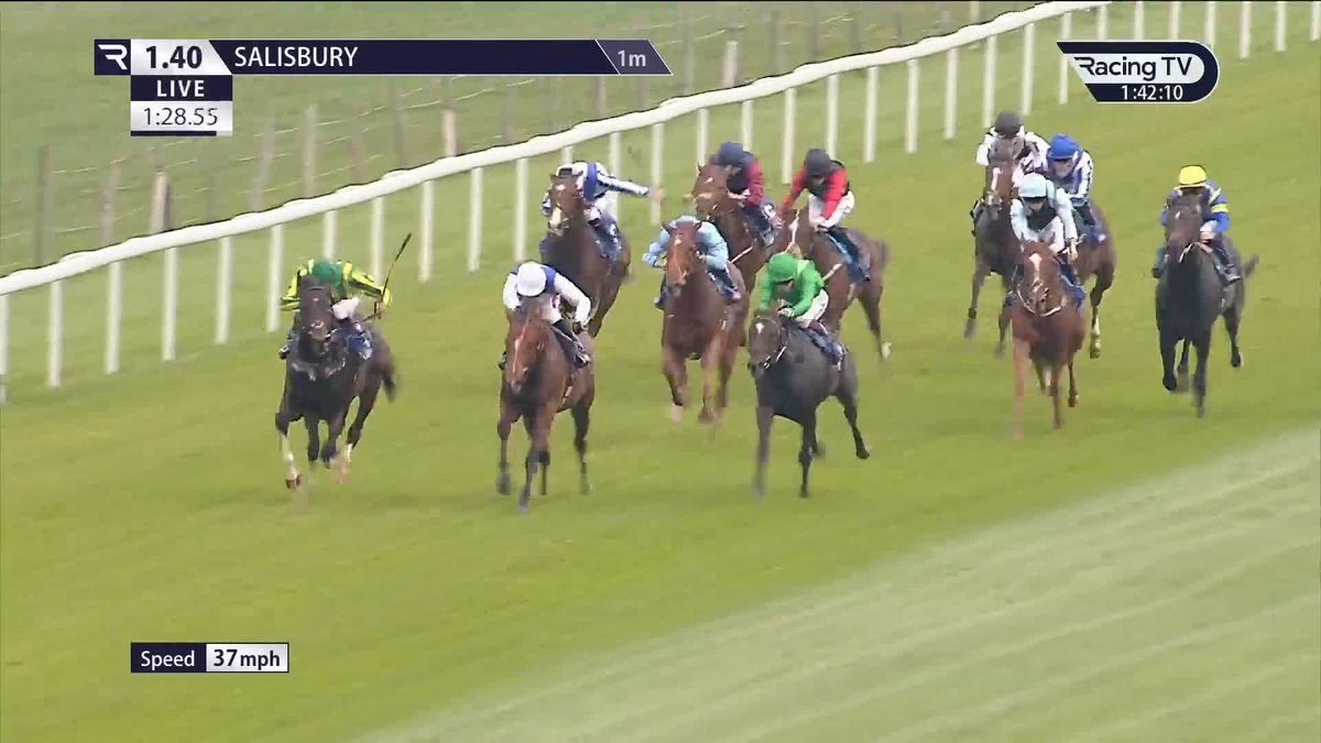Runman (Frankel) is a half-brother to Running Lion and makes a very pleasing start for Oisín Murphy and John and Thady Gosden at Salisbury Racecourse