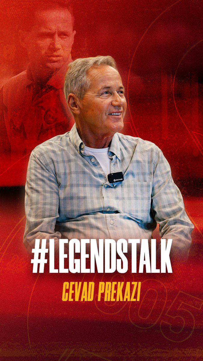 🎬 #LegendsTalk | Cevad Prekazi Unutulmaz futbolcularımızdan Cevad Prekazi ile gerçekleştirdiğimiz özel röportaj Galatasaray YouTube Kanalı’nda YAYINDA! ✅ İzlemek için 👇