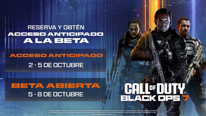 Prepárate 💪 🌍 6 mapas multijugador 🧟 Modo Supervivencia de Zombis ➕ Más Reserva ahora y consigue acceso anticipado a la beta de Black Ops 7 👉
