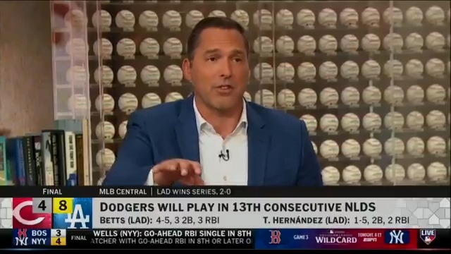 “So many good things came out of this year. Their starting rotation is good enough to take them to a World Series…” Mark DeRosa gives the Reds their flowers after being eliminated in the NL Wild Card Series.