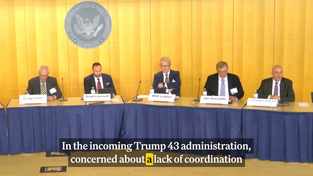 🤔 Should the SEC and CFTC merge? Here's what Chris Giancarlo thinks. The former CFTC Chair joins CoinDesk at 12 p.m. ET with his takeaways from the joint roundtable and what it means for crypto regulation. Set a reminder ⤵️