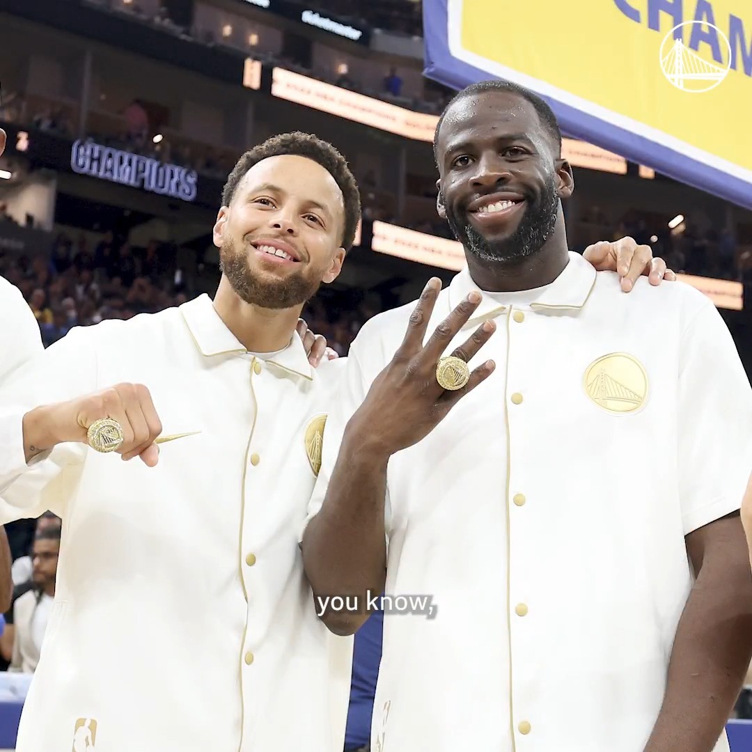 Entering year 14 together in The Bay ⚡️ Stephen and Draymond stand at #1 and #2 in longest active runs with one franchise.