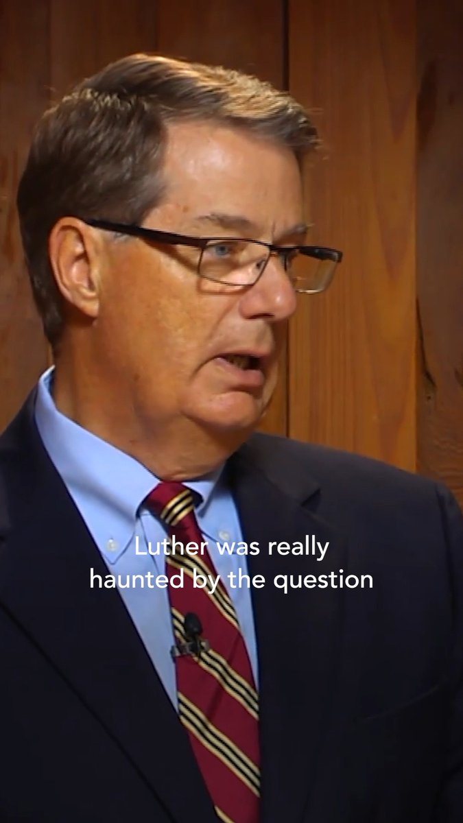 How can it be that centuries of popes and church councils got the gospel wrong? In this brief clip, W. Robert Godfrey examines the question that haunted Martin Luther throughout the Reformation.