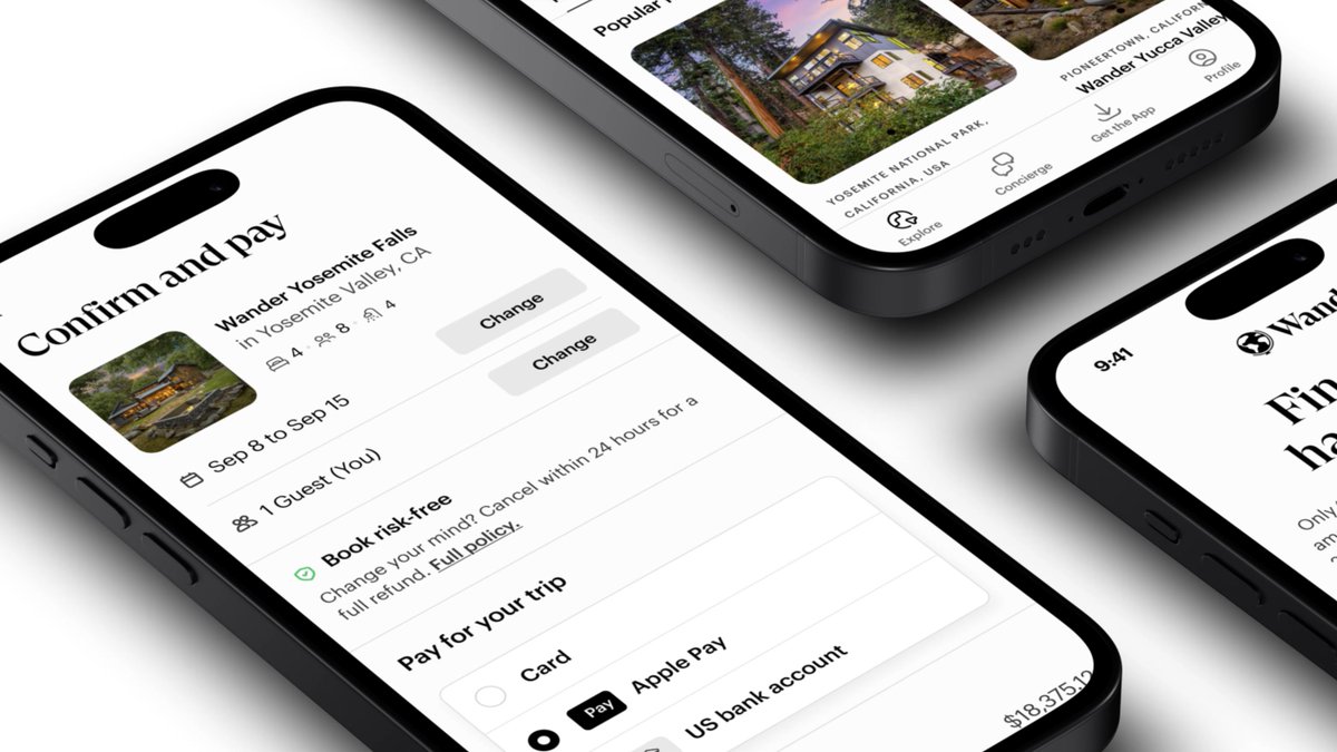 Wander just got a big upgrade. Come check out what's new before you check-in to your next adventure: ☀️ Introducing lightmode 🏡 Redesigned property pages 💳 Seamless checkout experience 🗓️ New flexible cancellation policy 📍 400+ Wanders launched 🏘️ 600+ locations signed up