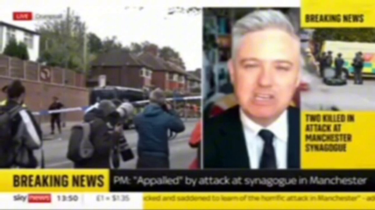 🚨MUST WATCH: Sky News won't post this on their own social media because former UK govt advisor on political violence, Lord Walney, calls them & UK media out for portraying Israeli actions as "almost uniquely evil & worthy of a level of focus which is simply not afforded to other dire situations across the world." When he receives pushback, Lord Walney rightly argues: "This does boil down to the fact that i think the Israeli state, its legitimacy & its actions are questioned more than any other, & that is because it is the only Jewish state in the in the region, it has never fully been accepted, & the foundation of that is is an ancient antisemitism which we have to confront now, because it does have a knock-on effect to the way in which Jews are perceived in this country, & it is part of the growing hate culture of hatred, intolerance & fear in which this attack has occurred."