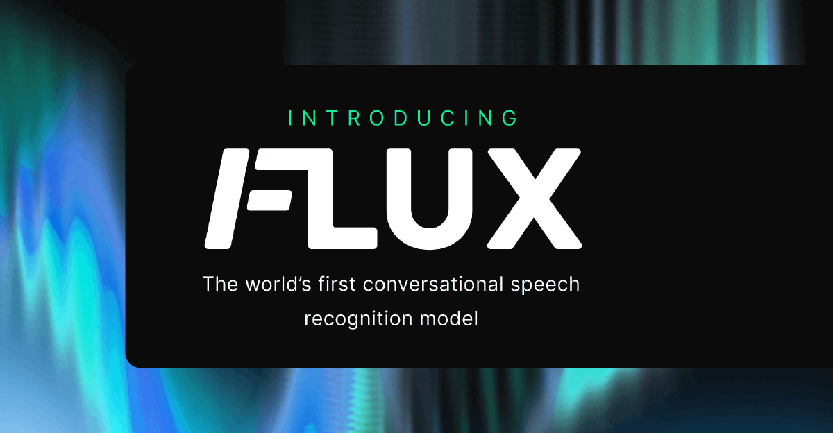 Voice agents don’t sound natural when they interrupt too early or wait too long. Today we’re launching Flux, the first Conversational Speech Recognition model designed to solve this. Here’s the data that proves it 🧵👇