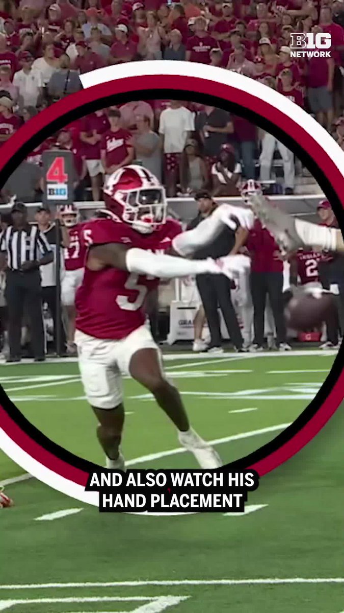 No. 8 Indiana Football is making a habit of blocking punts. Urban Meyer breaks down their last two 👇
