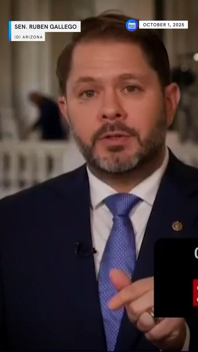 If Donald Trump and Republicans do not work with Democrats to extend ACA tax credits 24 million Americans will see their premiums will double. That is why we are fighting. Watch Senator Ruben Gallego lay it out.