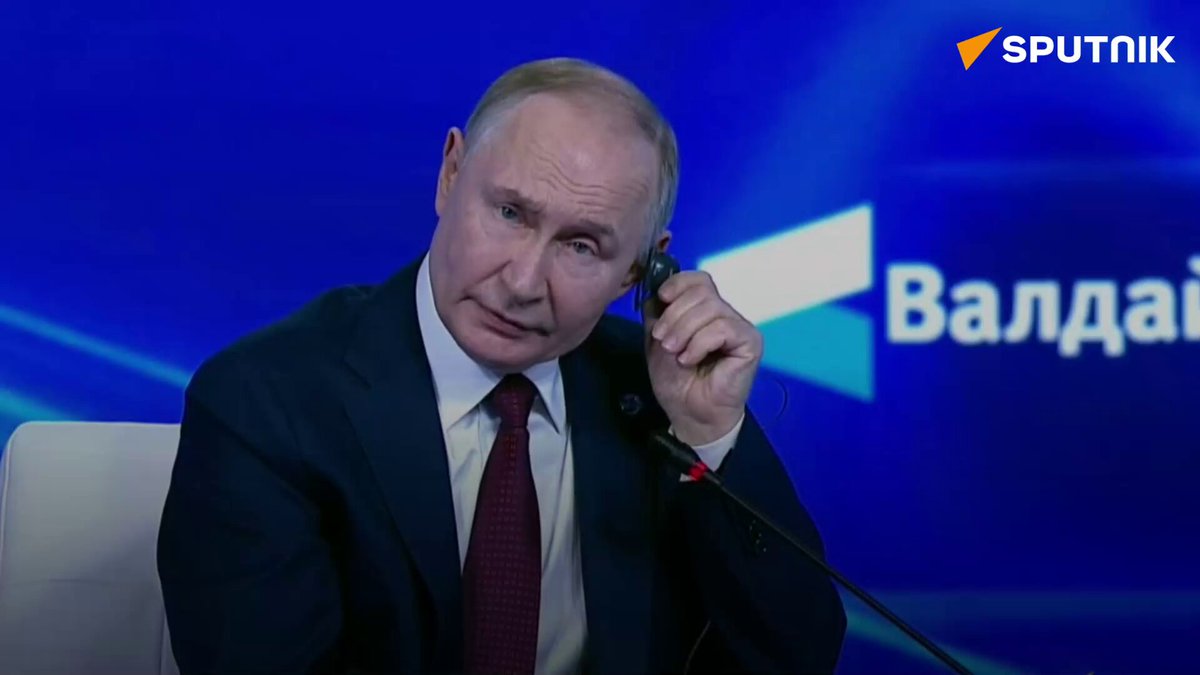 🚨Ukraine cannot fire Tomahawk missiles at Russia without DIRECT US INVOLVEMENT— Putin