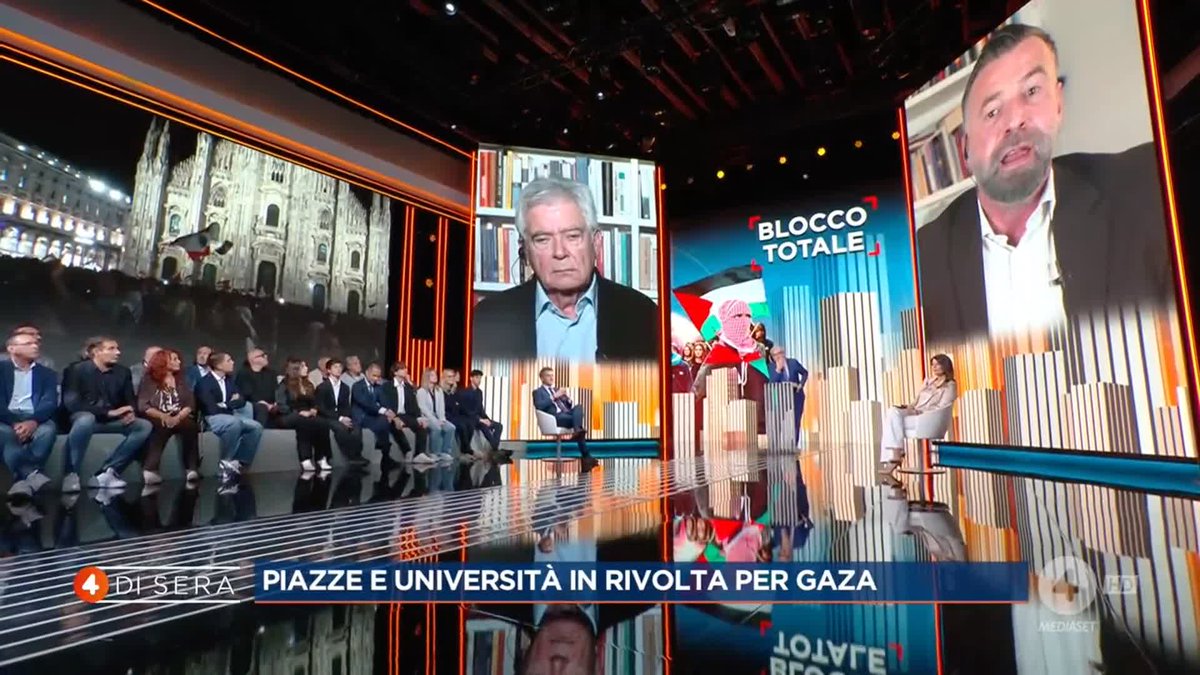 Alessandro Zan: "Oltre il 70% degli italiani sta dalla parte della #flotilla" #4disera in diretta su #Rete4 e in streaming su Mediaset Infinity