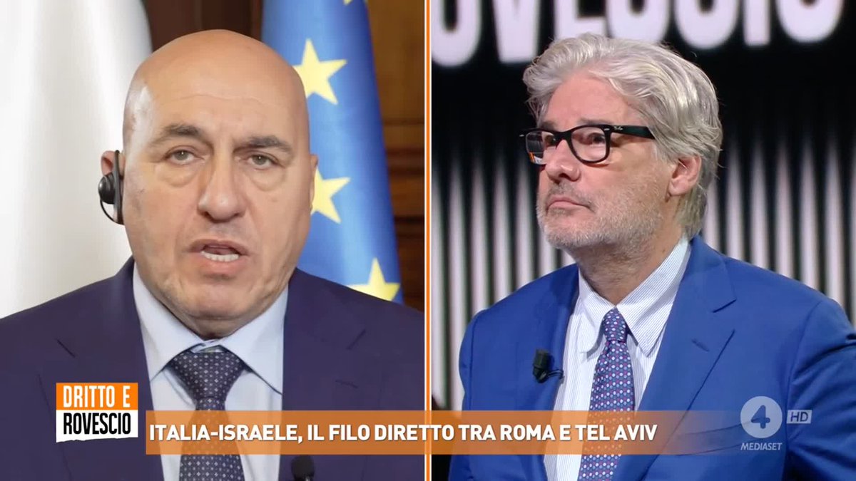 "Tutti gli italiani stanno bene e ho ringraziato il ministro israeliano per il fatto che non sia successo nulla a nessuno!" Guido Crosetto a #drittoerovescio sugli attivisti presenti sulla #Flotilla