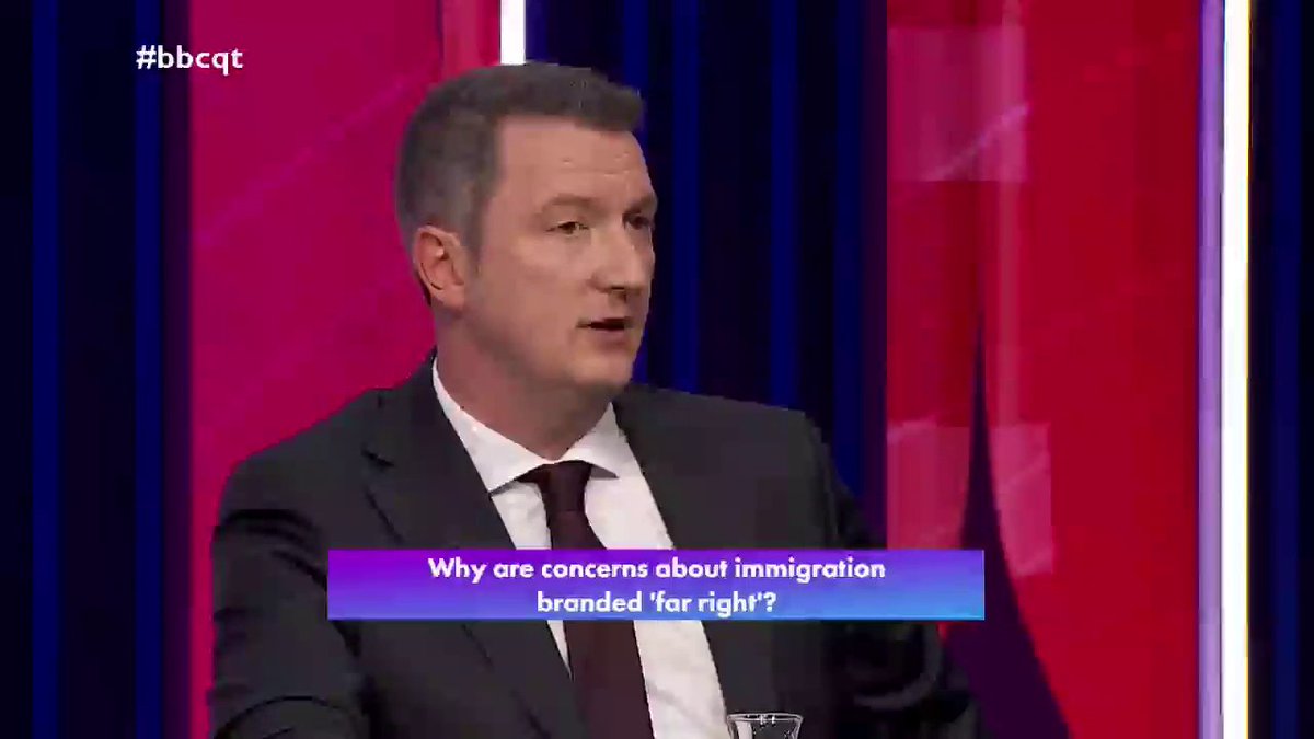“There is a way in which you can ask a question on immigration which has integrity and accuracy at its heart” Sinn Fein’s John Finucane says we should be able to discuss immigration without “dogwhistle” politics which we have seen “too much of” #bbcqt