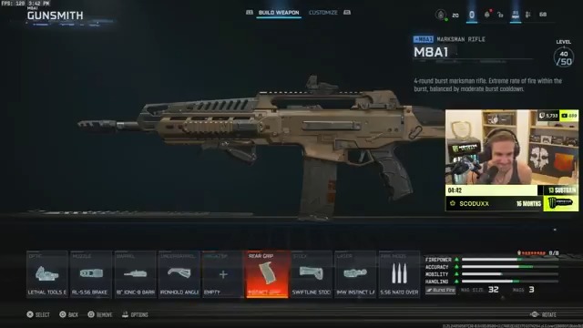 Here's an m8 build for the beta if you are hopping on tonight. Thing is insane lmao There's a crazy good laser at lvl 45 you should swap to once its leveled all the way. This MP is super fun. Enjoy