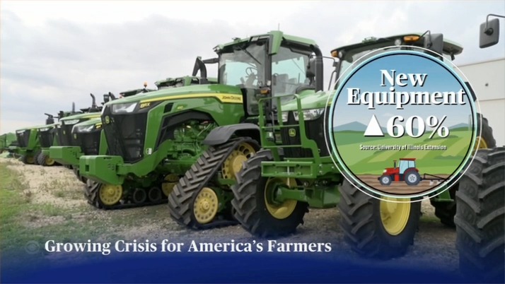 Q: Do you think these tariffs are worth it? Laid off John Deere employee: It's really killing us. We were told that they were going to do everything we could for the American workers, and we're seeing quite the opposite
