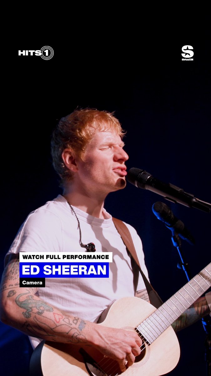 A moment we’ll never forget 📸✨ Watch Ed Sheeran's full performance of “Camera,” along with “Shape of You,” “Shivers,” and more from his Small Stage Series — presented by REESE'S.