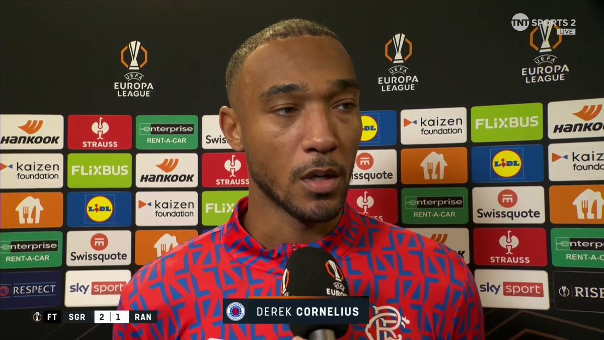 "We can't be accepting that. We need to do better and fix these things." Derek Cornelius pushes accountability during a tough time for Rangers. 🎙️ Matt Smith 📺 TNT Sports & discovery+ UK