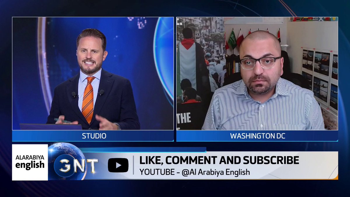 Head of Realign for Palestine Ahmed Al Khatib explains whether #Hamas’s military wing opposes President #Trump’s 20-point peace framework. #GNT Ahmed Fouad Alkhatib