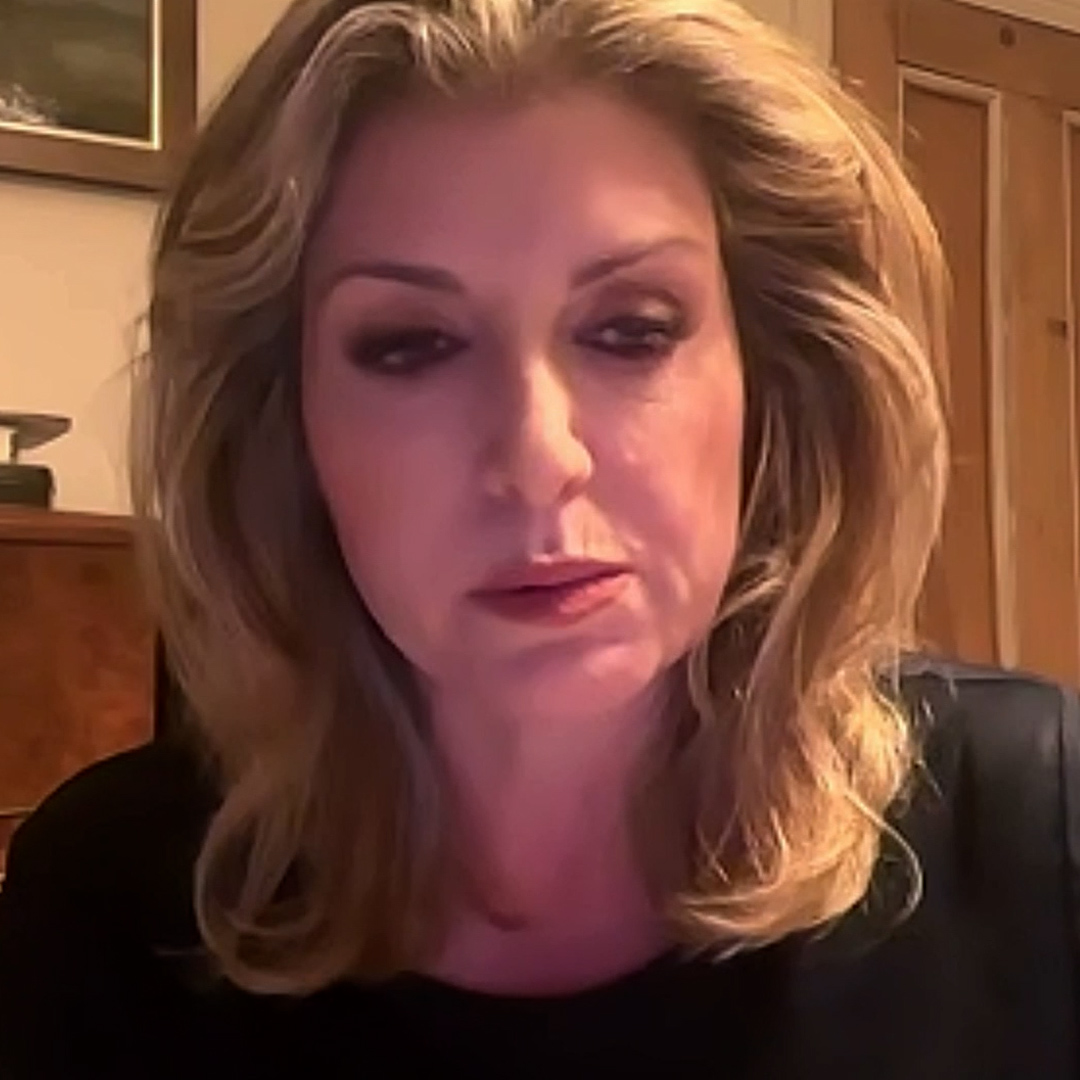 'They're standing on the street calling death to Jews. What is going on in these people's minds?' Penny Mordaunt condemns tonight's protests outside Downing Street.