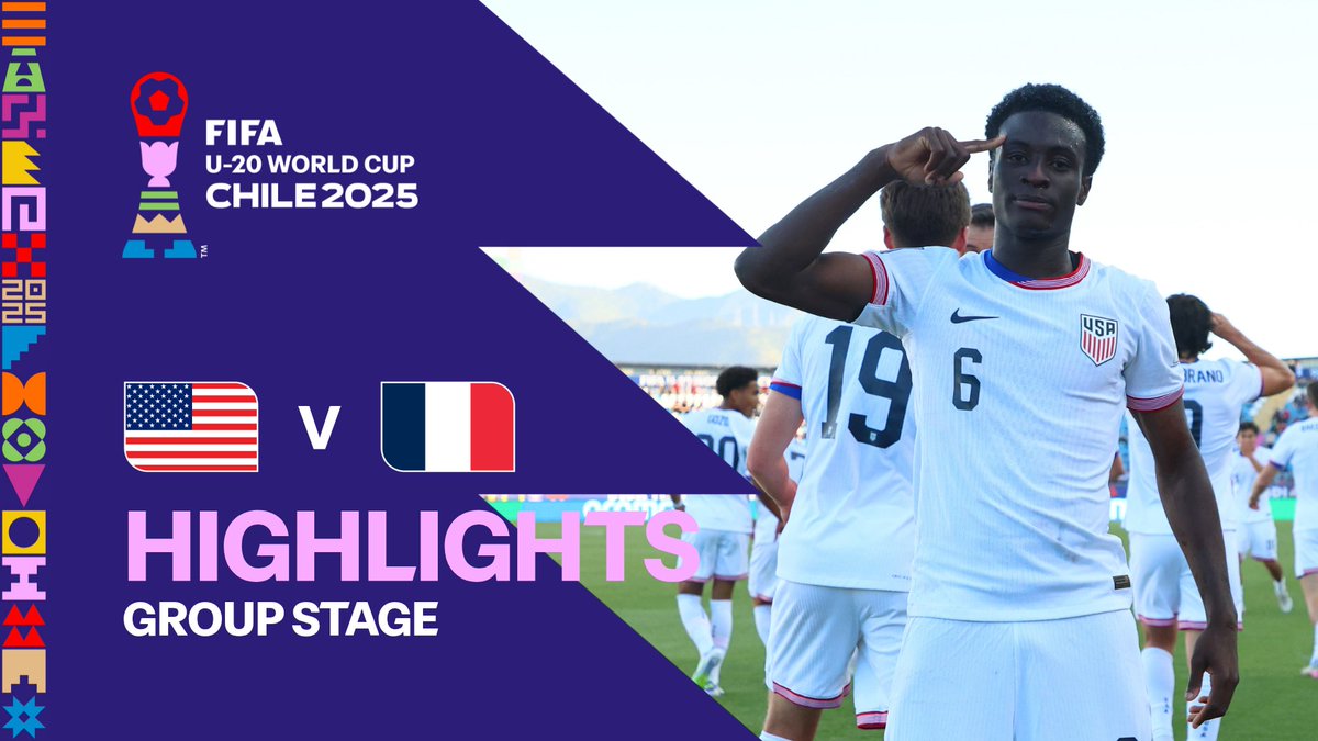 🇺🇸 USA wins against France at the #U20WC!