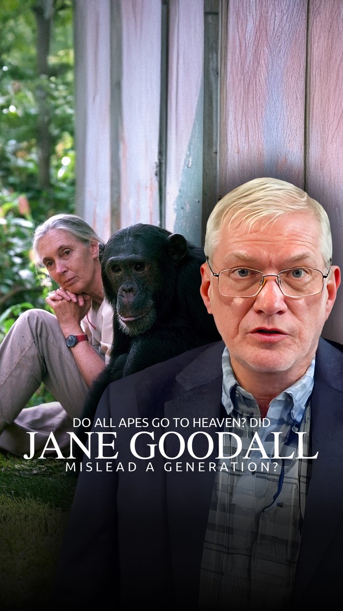 Jane Goodall studied apes to understand humans but overlooked the God who made them both. In this video, I discuss the sad legacy this famous primatologist left behind.