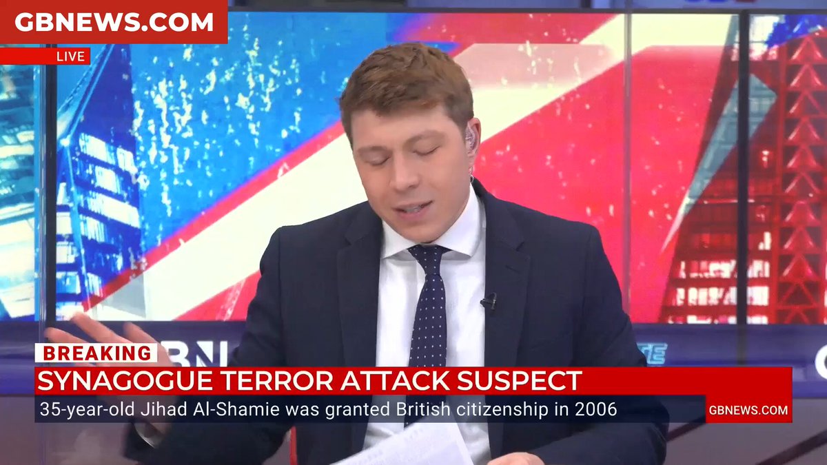 The Manchester synagogue attacker has been named as Jihad Al-Shamie, a Syrian granted British citizenship in 2006. Patrick Christys, Simon Evans and Chloe Dobbs to examine the political, cultural and institutional failures behind the attack.