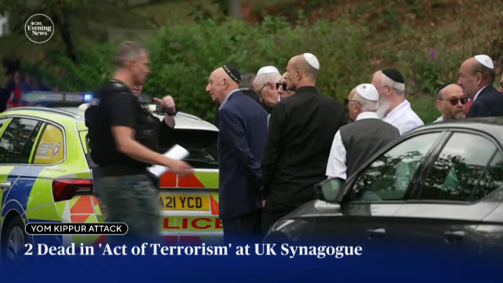 Two Jewish men were killed and three other men were seriously injured in a terror attack outside a synagogue in the northern English city of Manchester on Thursday, authorities said. The vehicle and stabbing attack, which ended within minutes when police killed the attacker, comes as Jewish people around the world mark the holiday of Yom Kippur, the holiest day in the Jewish religious calendar.