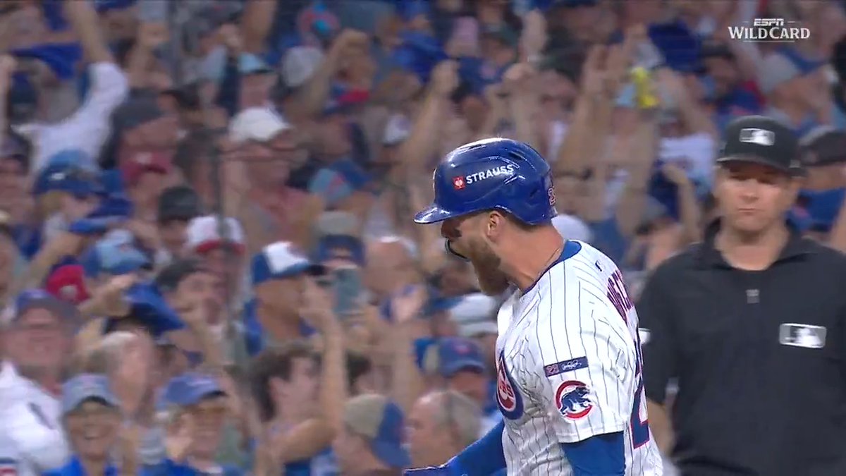 THEY'RE GOING CRAZY AT THE CONFINES! #POSTSEASON