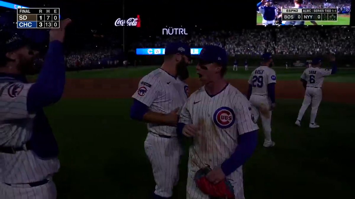 You already know what they're singing in Chicago 🗣️ #Postseason