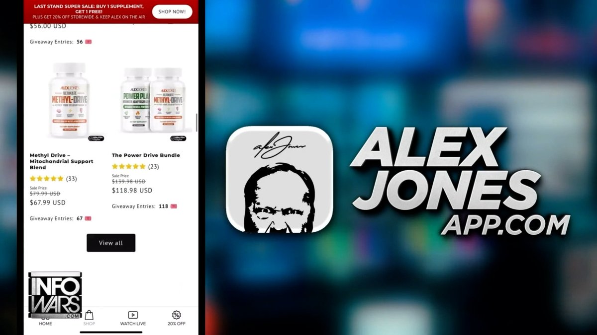 BREAKING UPDATE: New Alex Jones App Surges To #5 In Apple's News Apps In Less Than 24 Hours, Sending Shockwaves Across The Internet! "This Is The Most Accurate Poll You Will Ever See!" Says Infowars Host Chase Geiser Cast Your Vote By Downloading The App HERE: