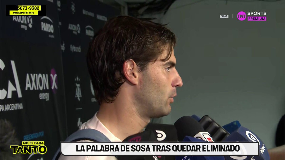 "El equipo se entregó hasta el máximo. El mensaje es positivo. Hay que mirar hacia adelante que tenemos cosas muy lindas por jugar. Venimos bien" 👉 Santiago Sosa tras la eliminación de #Racing de la #CopaArgentina.