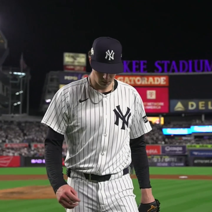 10 Ks AND COUNTING FOR ROOKIE CAM SCHLITTLER IN HIS POSTSEASON DEBUT 🔥