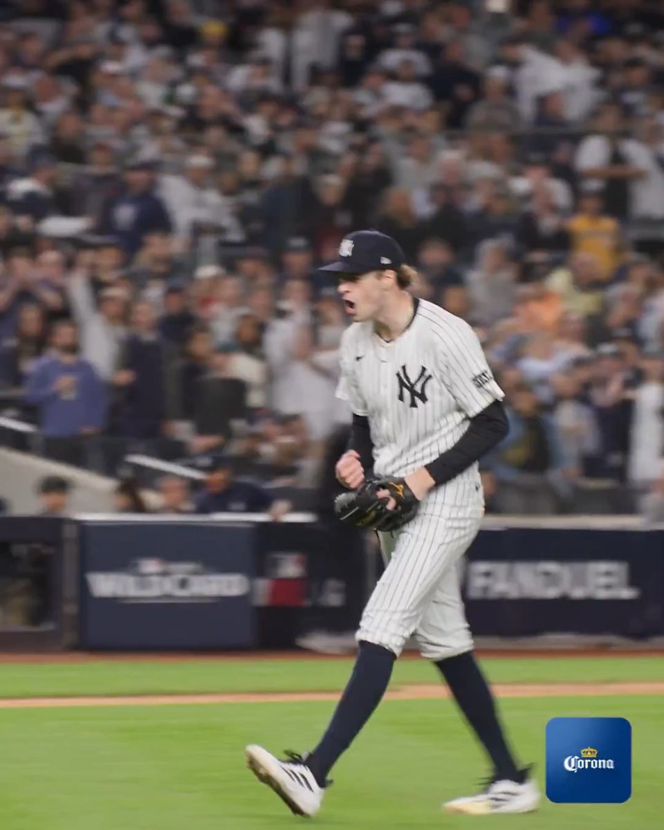 Big strikeout, big reaction from Cam Schlittler! (Cut4 x Corona USA)