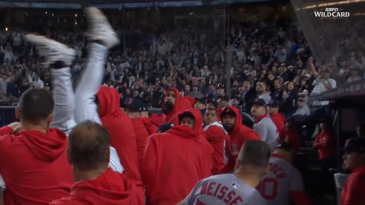 Ryan McMahon put his body on the line for the out! #Postseason