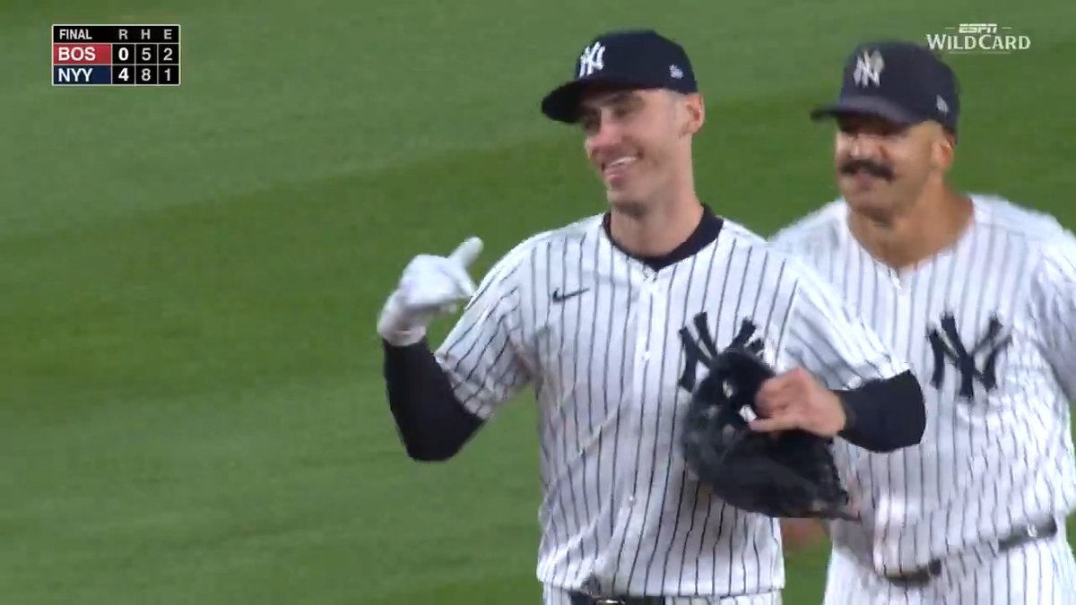 ヤンキースが4-0で勝利 地区シリーズ進出🔥 シュリットラーが8回無失点と好投 レッドソックスはここで敗退... 吉田正尚:4打数2安打 地区シリーズは 『ブルージェイズvsヤンキース』 🎥MLB #ヤンキース #レッドソックス