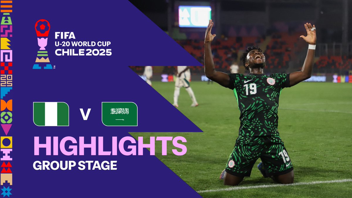 Nigeria 🆚 Saudi Arabia #U20WC