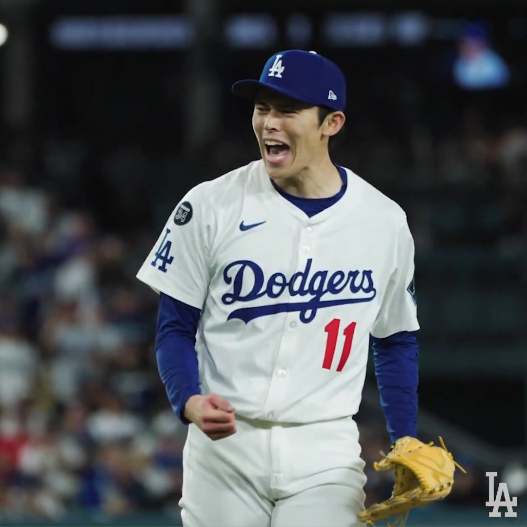 The moment Roki sent the Dodgers to the NLDS.