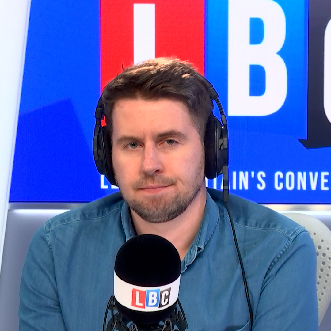 ‘I’m fearful they’ll deport me to a country I’ve never been to.’ As the son of an immigrant, caller Yacob feels ‘scared to walk out the front door’, so thinks Farage has ‘a damn cheek’ to claim that he’s at risk of being attacked.