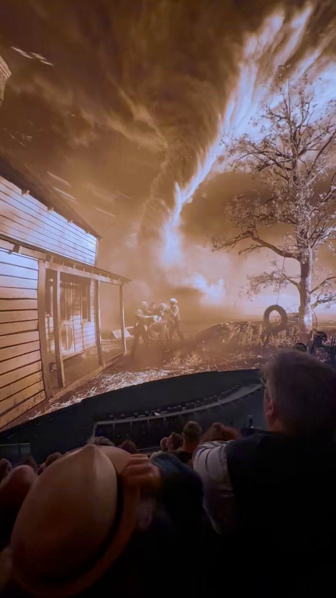 Just saw The Wizard of Oz at Sphere and it lives up to the hype. Absolutely unreal. Multiple rounds of applause in the middle of the movie. Kids screaming like we were on a roller coaster. Picture is only surpassed by the sound. Seriously insane. Do not understand the people saying it was nothing special. They can’t have a pulse. Before the show started the concession stand staff said they’ve seen it 50 times now, and still think it’s the greatest thing ever. When the lights came on, everybody in the place was smiling and clapping. If you have kids you gotta take them. I really hope reworking classic movies for the sphere becomes a trend because it was a lot of fun. (These videos do no justice. There’s real wind blasting us and leaves flying everywhere and your seats shaking. It’s crazy. The sound can’t be described in words)