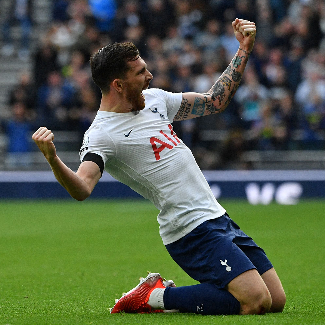 On This Day in 2021, Pierre-Emile Hojbjerg scored THIS goal in our 2-1 win over Villa 👏 #THFC