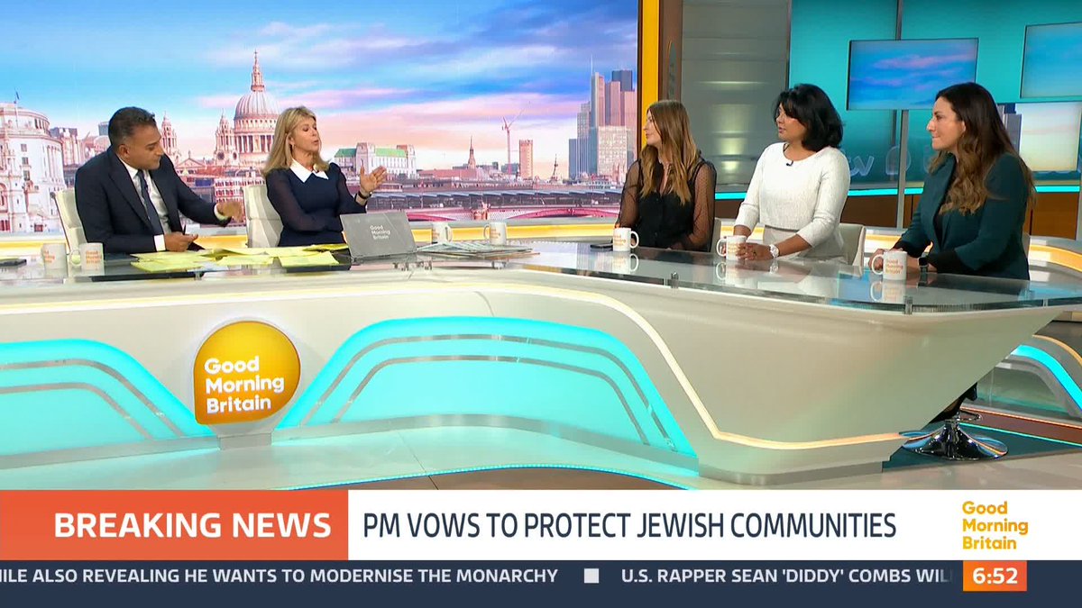 'People are very very fearful, they're very very scared.' Baroness Luciana Berger tells Kate Garraway and Adil Ray OBE about the concerns and fears within the British Jewish community.