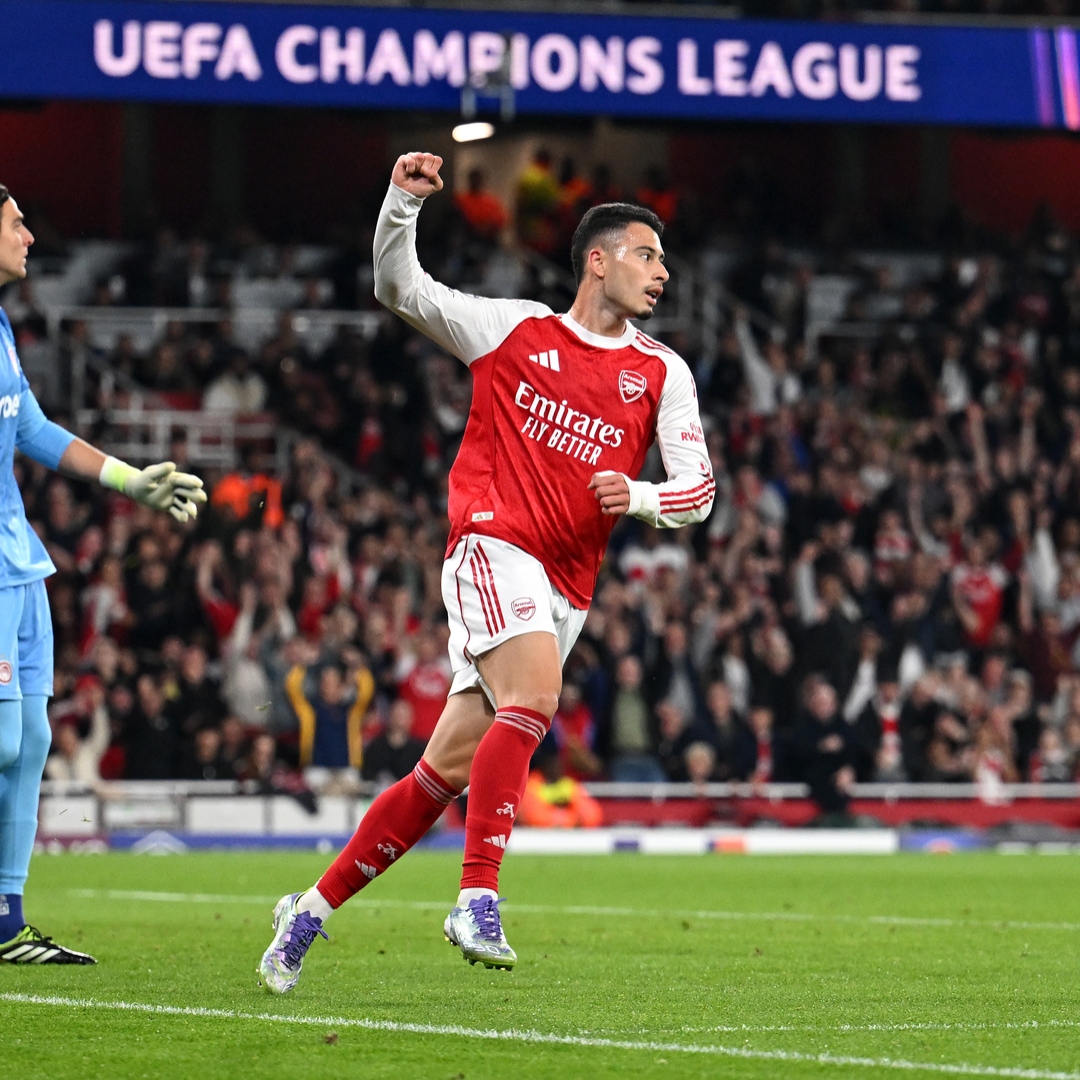 The man of the moment ๐ซ Goals in back-to-back UEFA UEFA Champions League games for Gabi ๐
