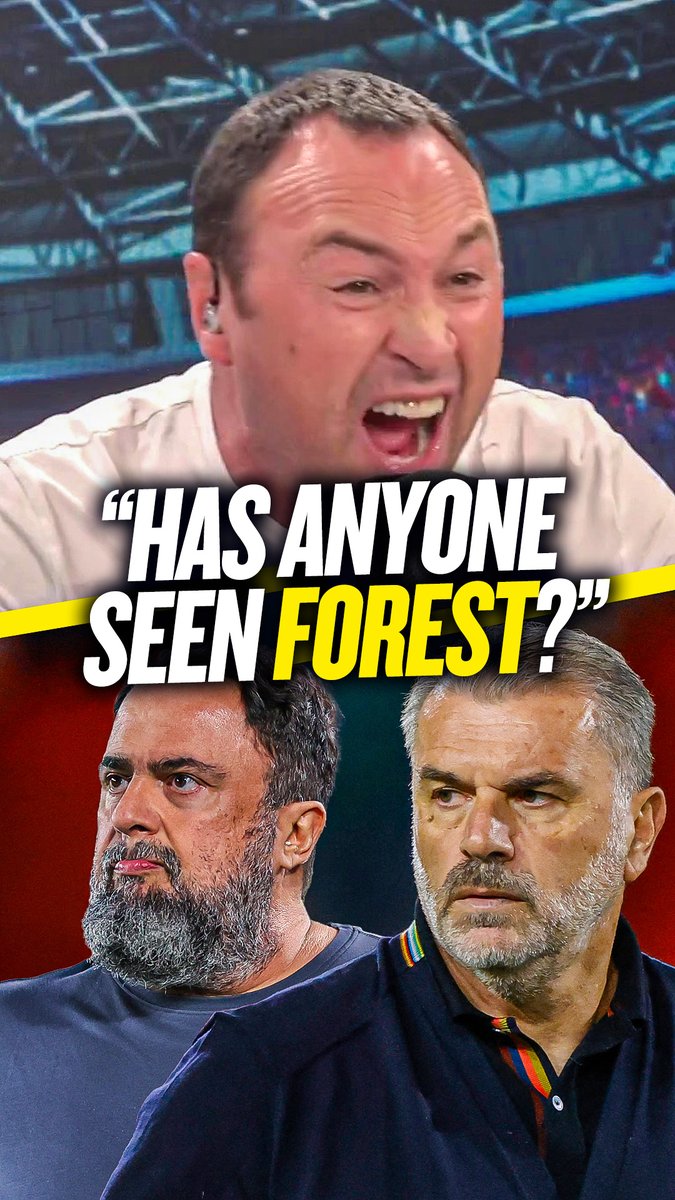 😂 "Has anyone seen Nottingham Forest?" 🤦‍♂️ "Ange Postecoglou do me a favour!" 🏹 "Can you hear me Robin Hood?" Jason Cundy mocked Nottingham Forest and Ange Postecoglou after losing to FC Midtjylland in the Europa League! 👀