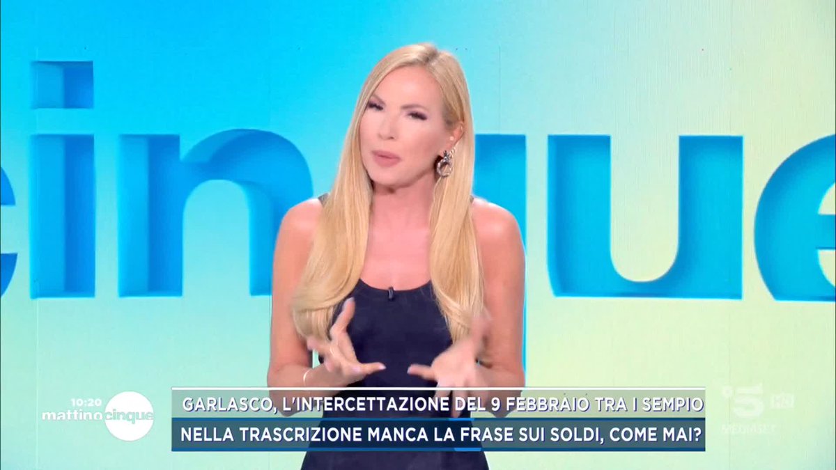 #Garlasco, nell'intercettazione tra i Sempio del 9 febbraio 2017 non fu trascritta la frase "Vi ha dato degli altri soldi" #Mattino5