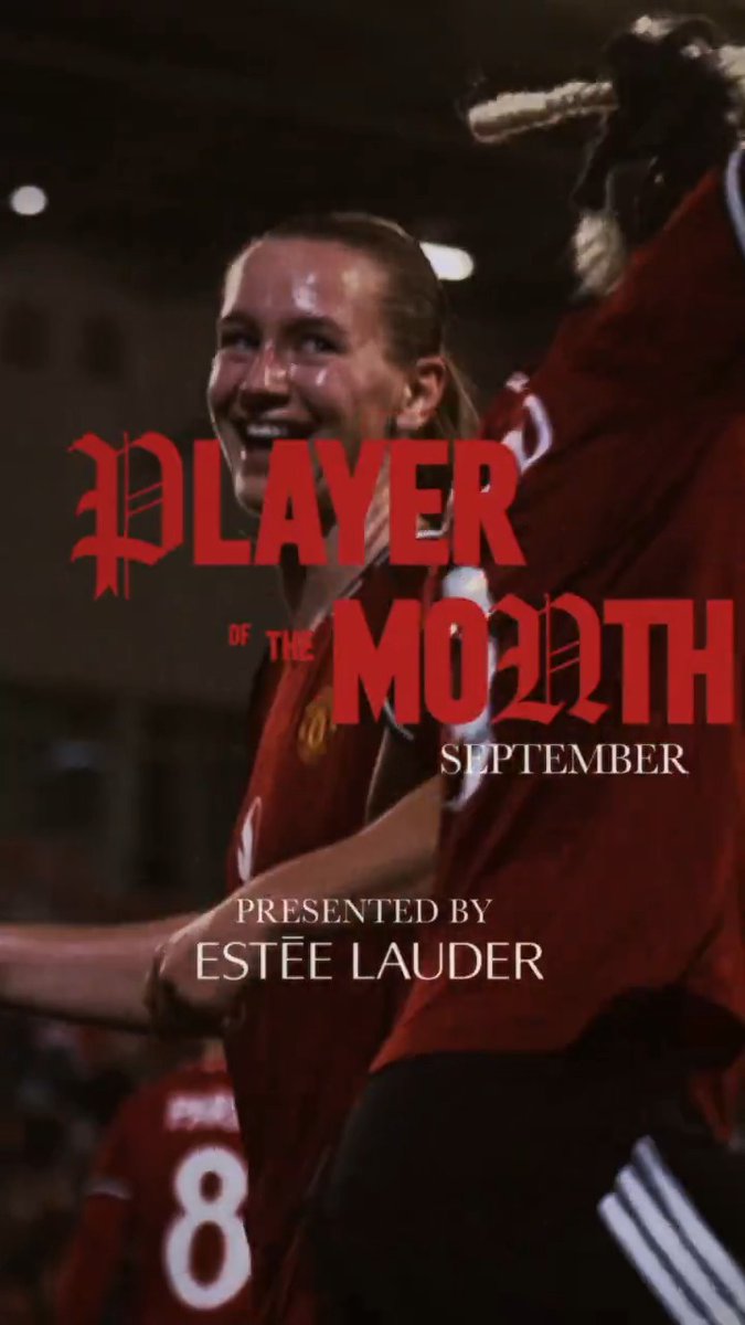 Going back-to-back 😍 You've voted Elisabeth Terland as our Player of the Month AGAIN! 🏅🏅 🤝 Estée Lauder