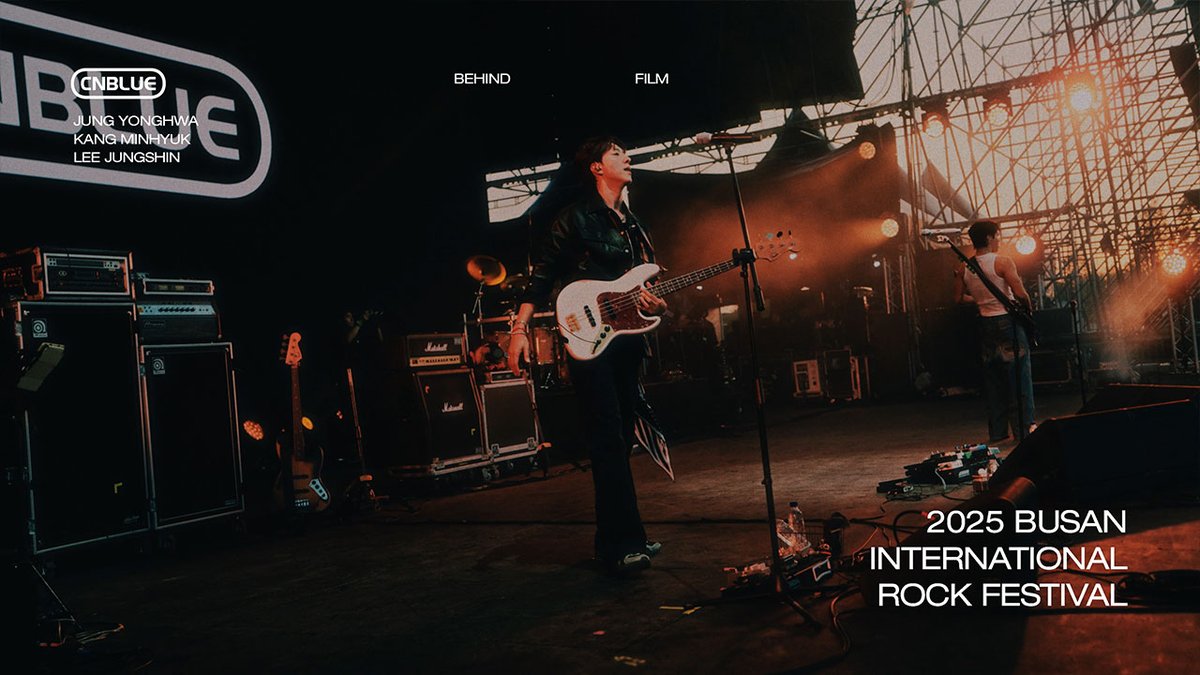 CNBLUE (씨엔블루) '2025 Busan International Rock Festival' Recap ✔ #CNBLUE #씨엔블루