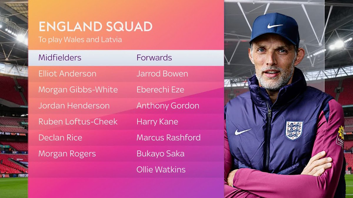 BREAKING: Jude Bellingham, Phil Foden and Jack Grealish are not included in the England squad for October's fixtures🚨 Thomas Tuchel's side face Wales in a friendly followed by Latvia in a World Cup Qualifier🏴󠁧󠁢󠁥󠁮󠁧󠁿