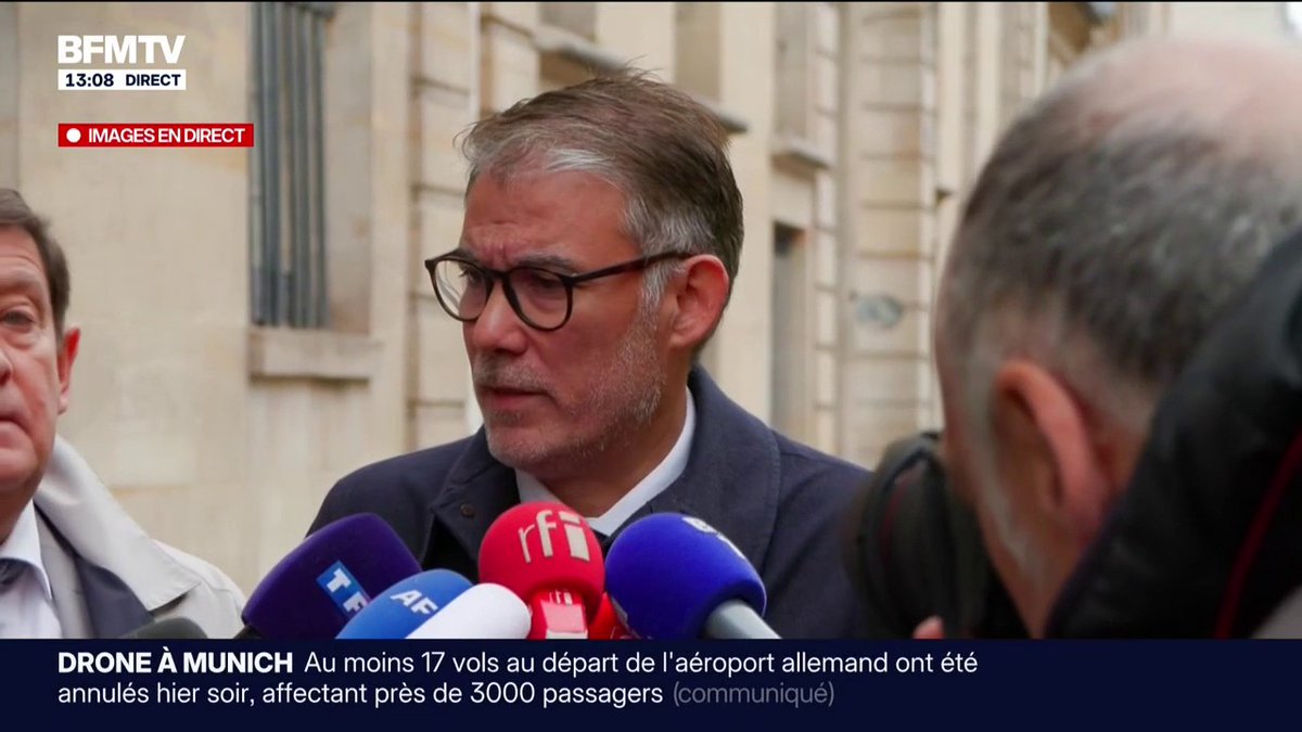 Budget: le Premier ministre nous "a présenté une copie très insuffisante" voire "alarmante sur le fond", déclare Olivier Faure (PS)