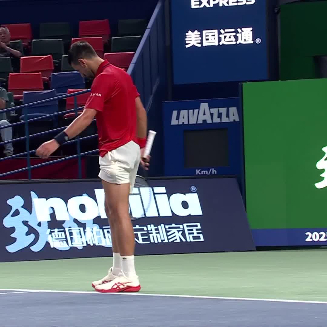 Vintage Novak 🤩 #RolexShanghaiMasters
